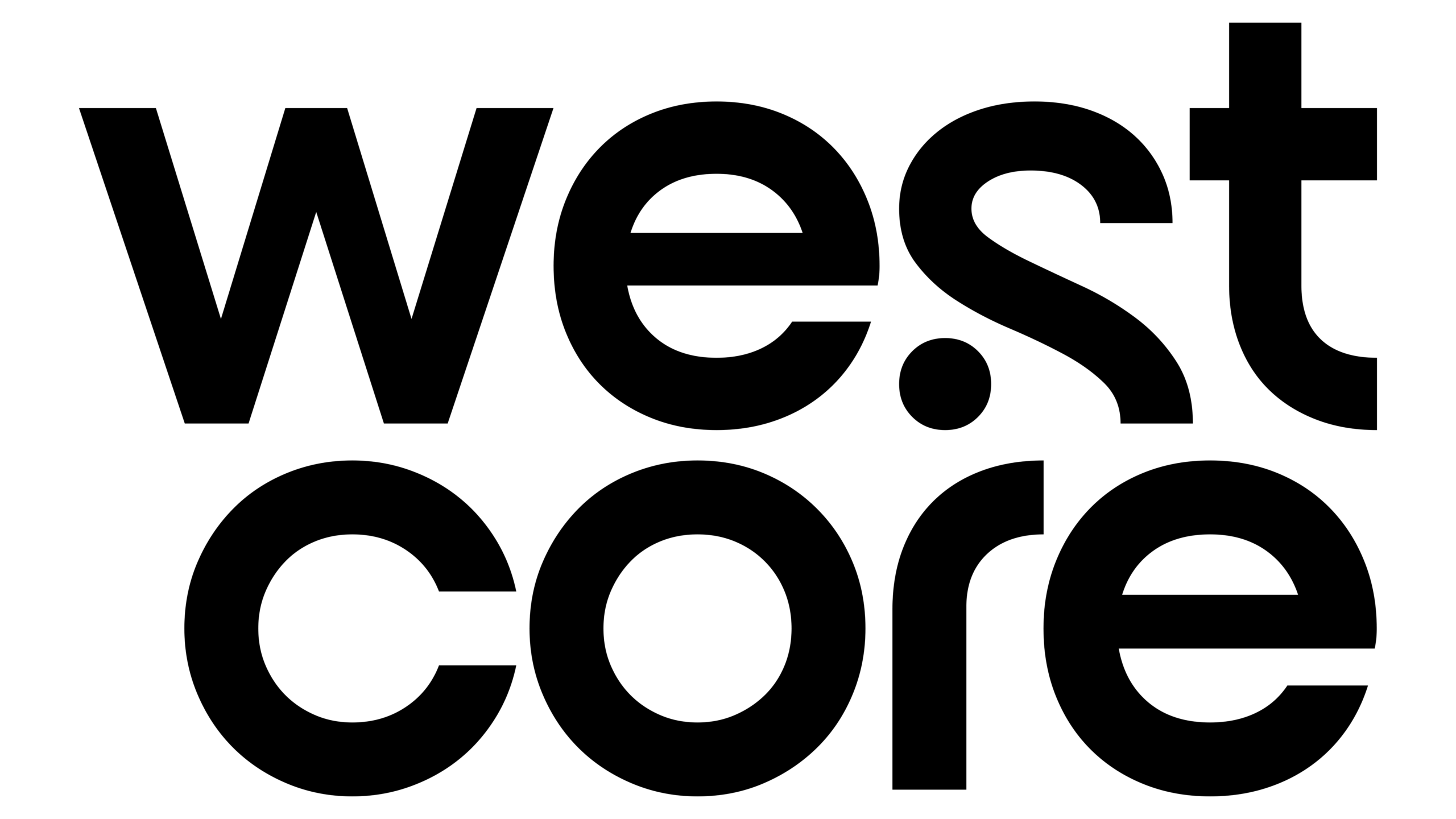 Westcore logo black